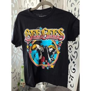 Bee Gees Graphic T-Shirt NWT Hot Topic Men's Small SM Colorful 70s Band Tee